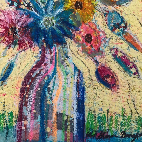 Original floral art - Picture 3 of 7